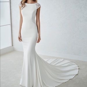 Pronovias Fiana Dress - Sz 14 EUC